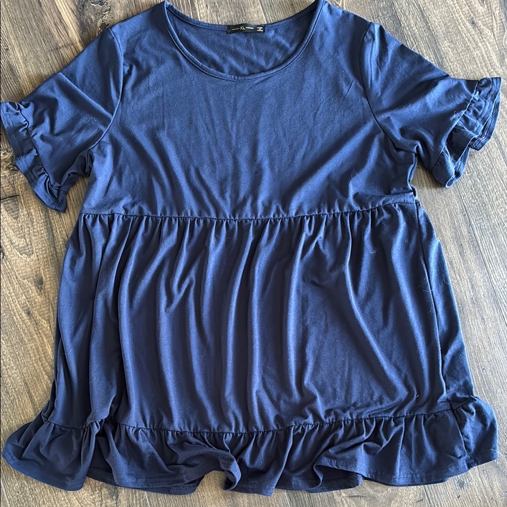 Maternity Ruffle Top